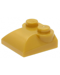 LEGO® teja 2x2 x 2/3 2 espárragos curvos y lados curvos 47457