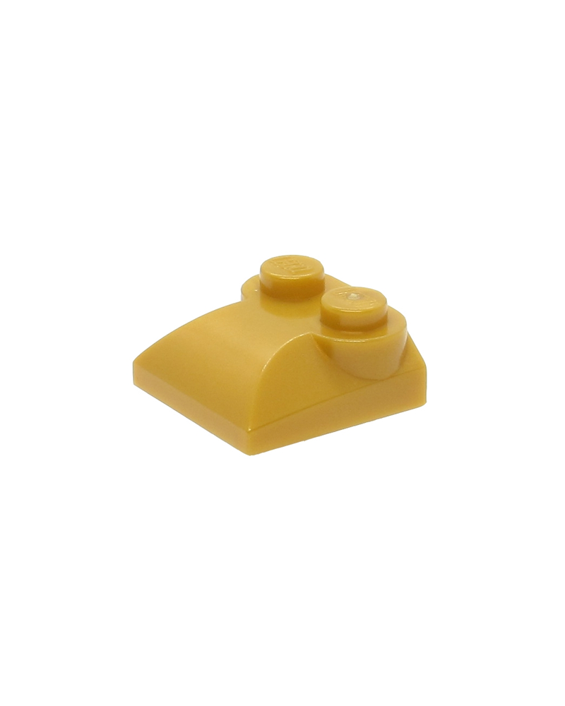 LEGO® dakpan Gebogen 2x2 x 2/3 2 noppen en gebogen zijkanten 47457