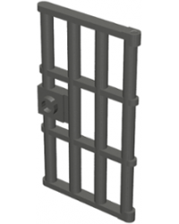 LEGO® Door 1x 4x6 Barred with Stud Handle 60621