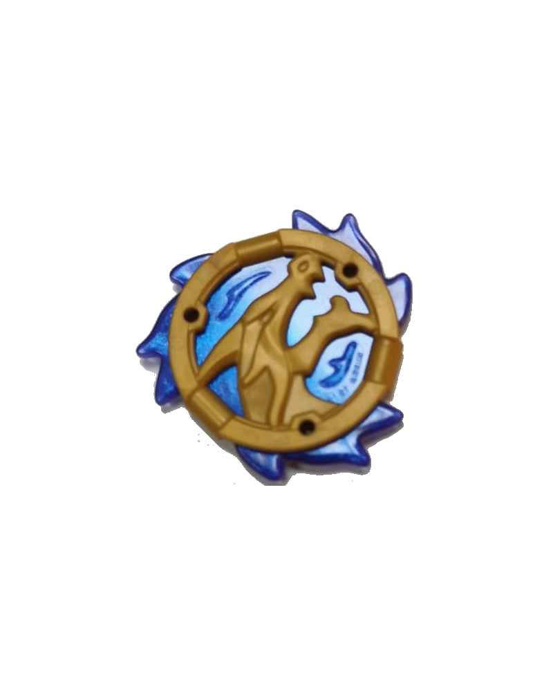 LEGO® or perlé Bague 3x3 tête de dragon Ninjago amulette 69567pb03 LEGO® or perlé Bague 3x3 tête de dragon Ninjago amulette 69567pb03