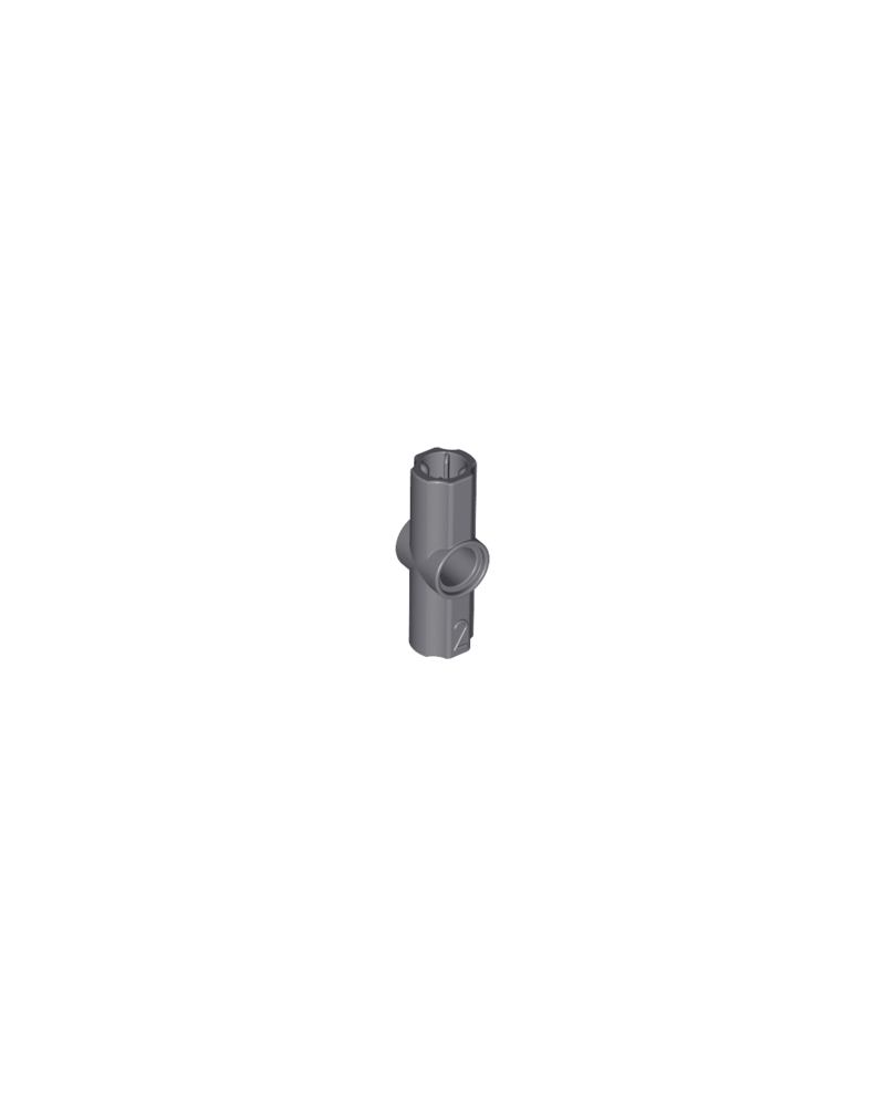 LEGO® Technic Dark bluish gray Axle and Pin Connector 180 degrees 32034