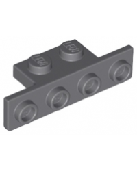 LEGO® Dark bluish gray Bracket 1x2 - 1x4 Rounded Corners 28802