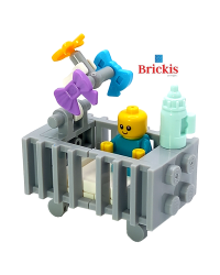 LEGO® Baby Crib with minifigure mini building