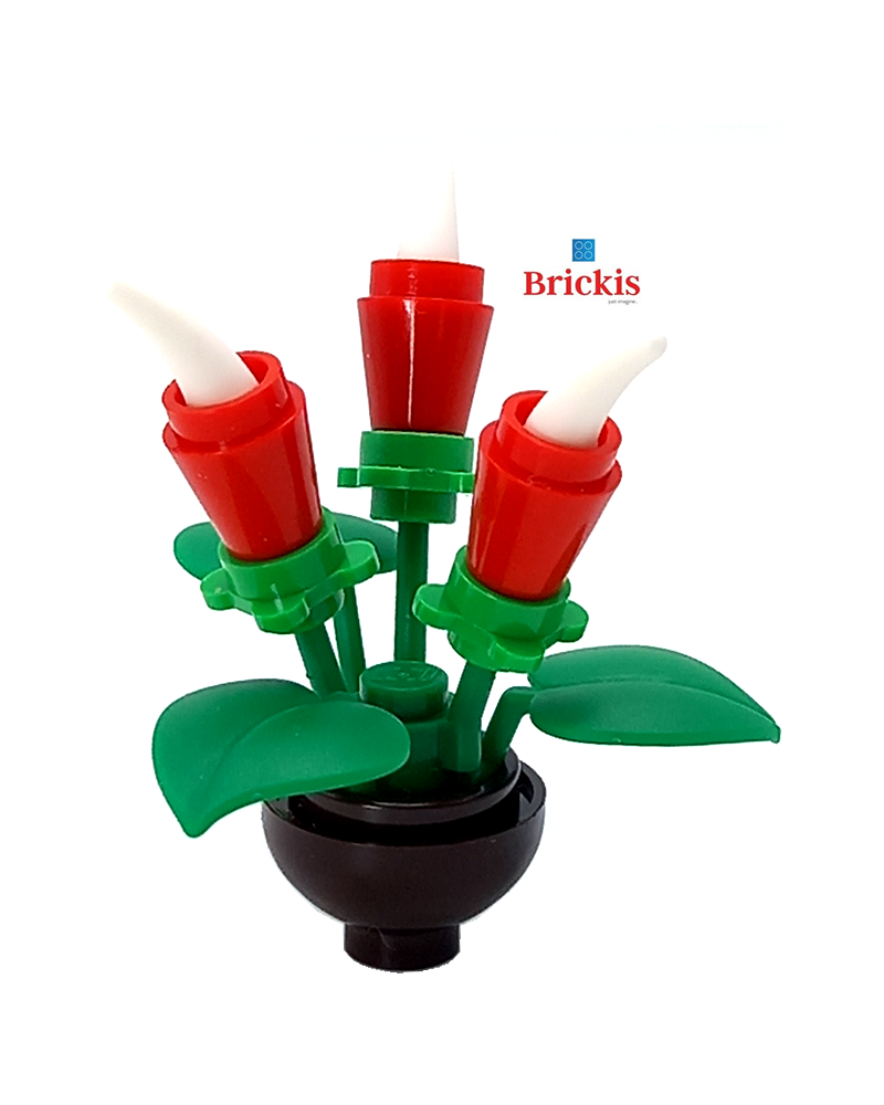 MOC LEGO® Bloemen in een pot Anthurium