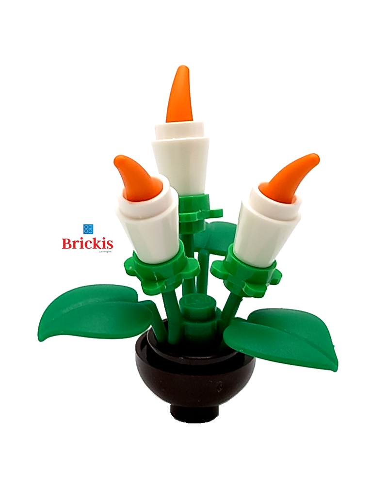 MOC LEGO® Bloemen in een pot Anthurium