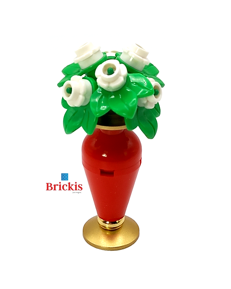 MOC LEGO® Blumen in einer Vase