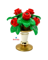 MOC LEGO® des roses dans un vase