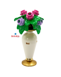 MOC LEGO® flowers in a vase