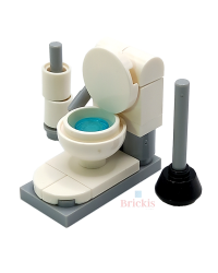 LEGO® MOC toilette