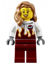 LEGO® minifigure pilote de cascade aéroport