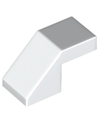LEGO® white slope 45 2 x 1 28192