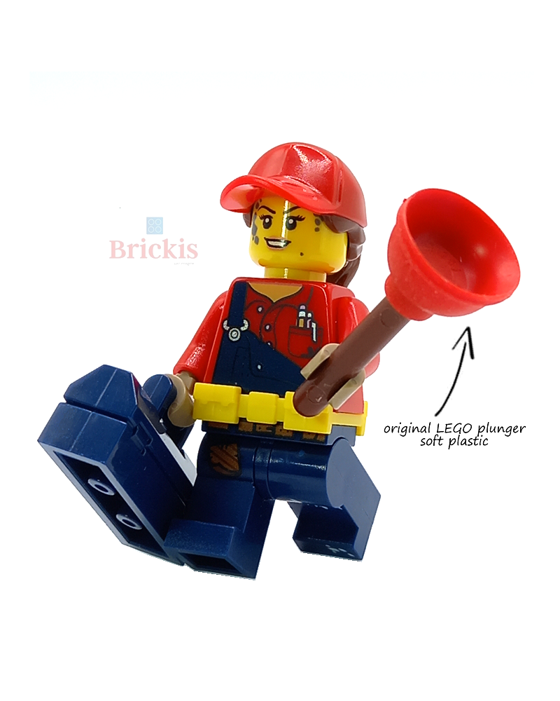 LEGO® Minifigur Klempner mit Zubehör Mädchen