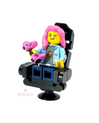 LEGO® MOC Minifigur Gamer + Gaming-Stuhl