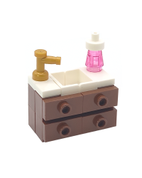 LEGO® MOC lavedero y armario