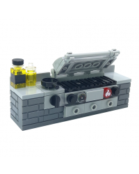 LEGO® MOC Parrilla al jardin