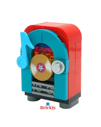 Máquina de discos LEGO® MOC de época