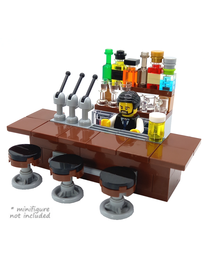 LEGO® MOC Bar Kneipe Salon Taverne