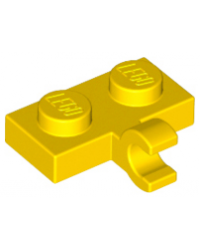 Plate LEGO® Modificado 1x2 amarillo 11476