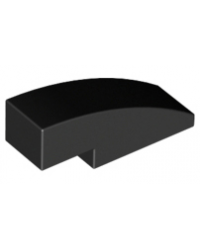 LEGO® schwarze Dachziegel gebogen 3x1 50950