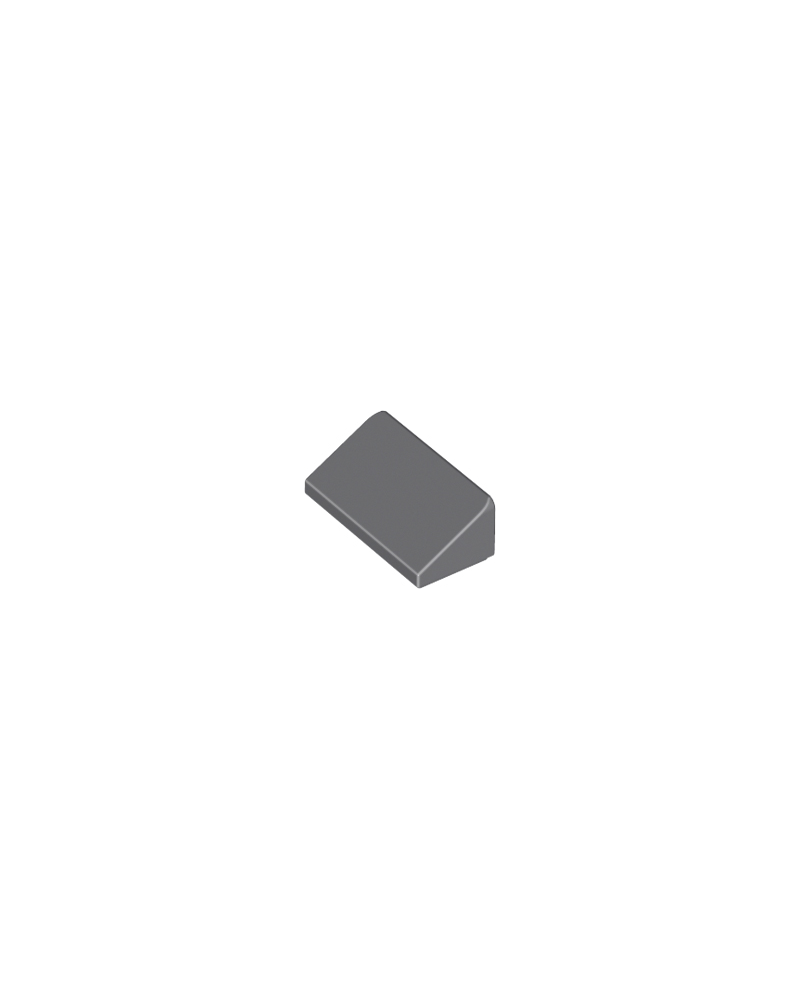 LEGO® Dark bluish gray slope 30 1x2x2/3 85984