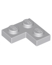 LEGO® light bluish gray Plate 2x2 Corner 2420
