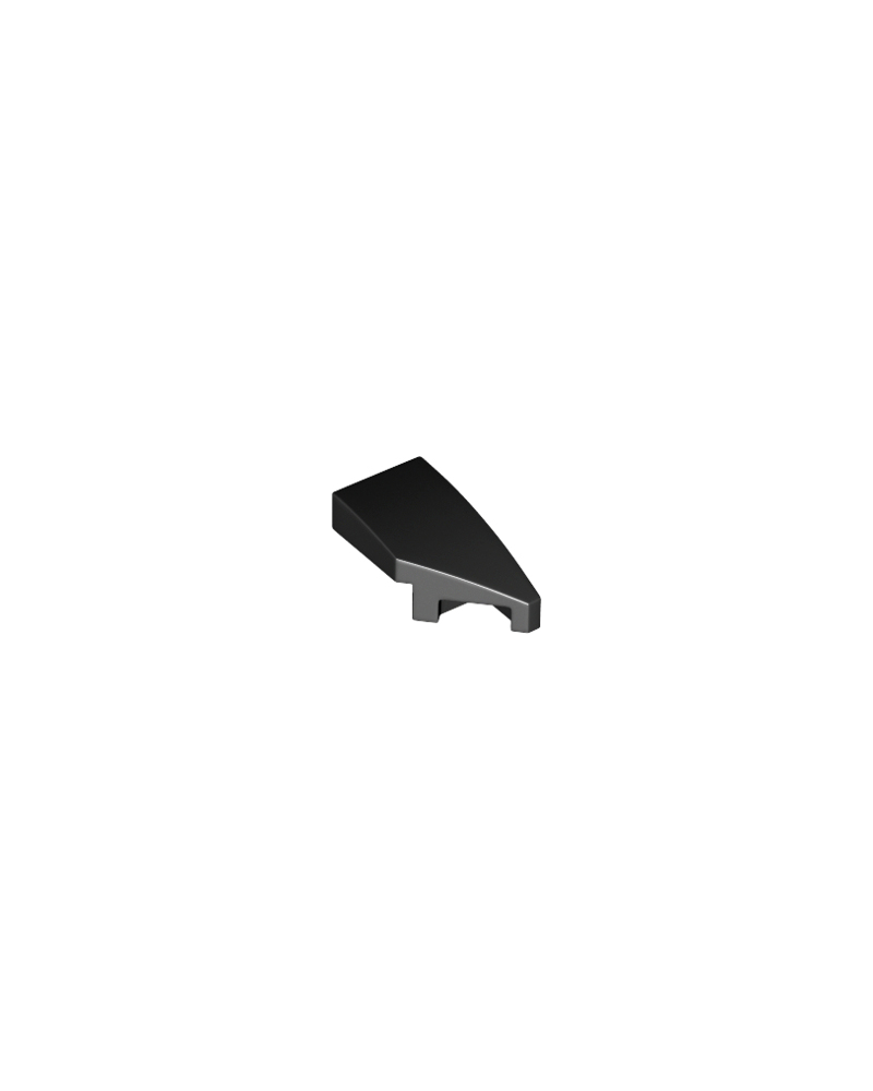 LEGO® black Wedge, Plate 2x1 x 2/3 Right 29119