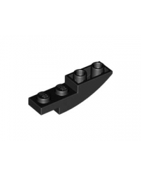 LEGO® schwarze Dachziegel gebogen 4x1 13547