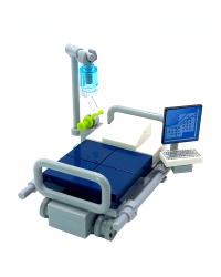 LEGO® MOC Krankenhausbett - Möbel