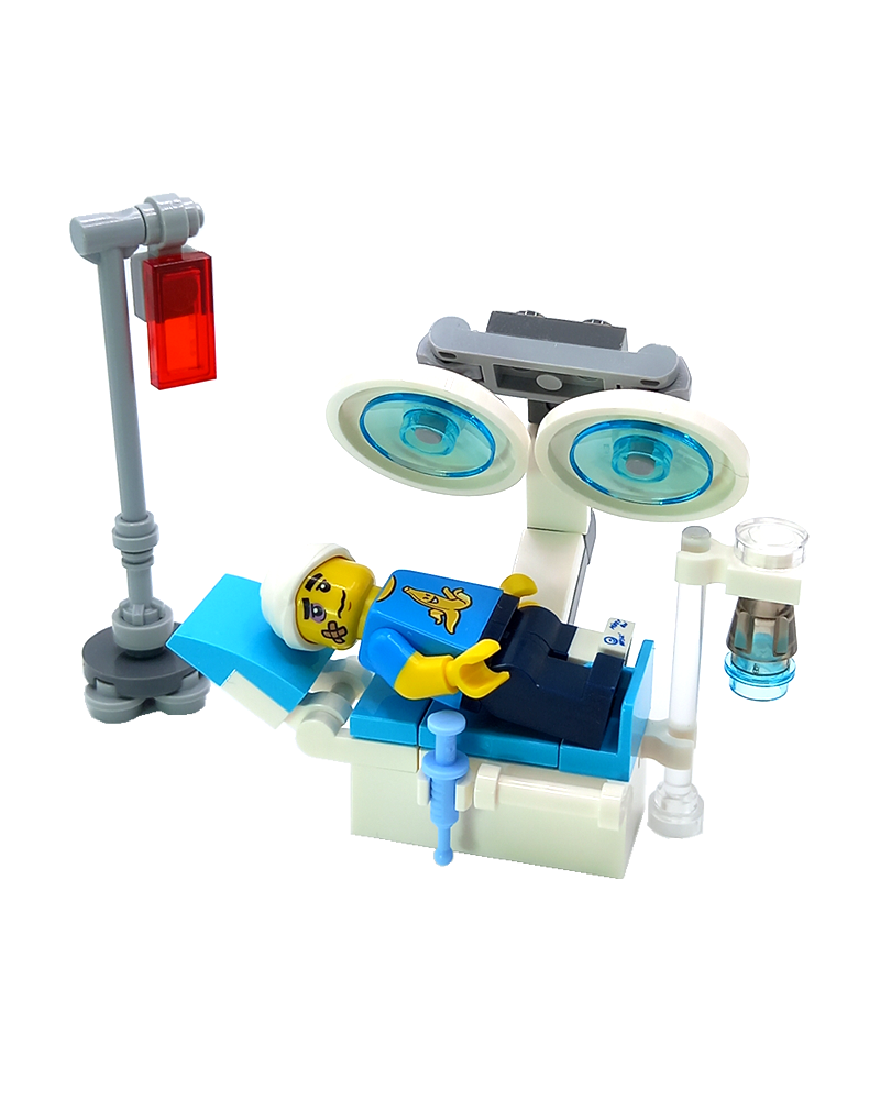 LEGO® MOC Operatiekamer bed