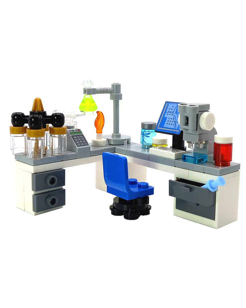 LEGO® MOC Chemistry Lab Biological Research