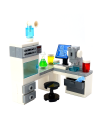 LEGO® MOC Chemistry Lab Biological Research