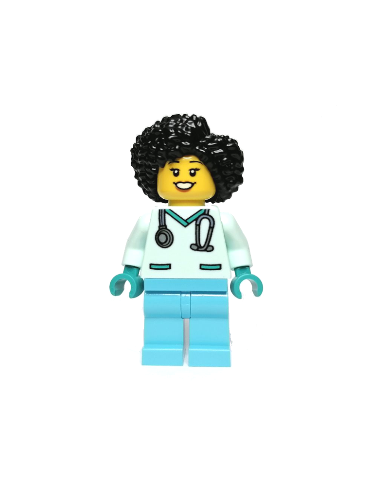 LEGO® docteur Flieber figurine cty1346