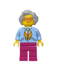 LEGO® minifiguur vrouw - grootmoeder cty1342