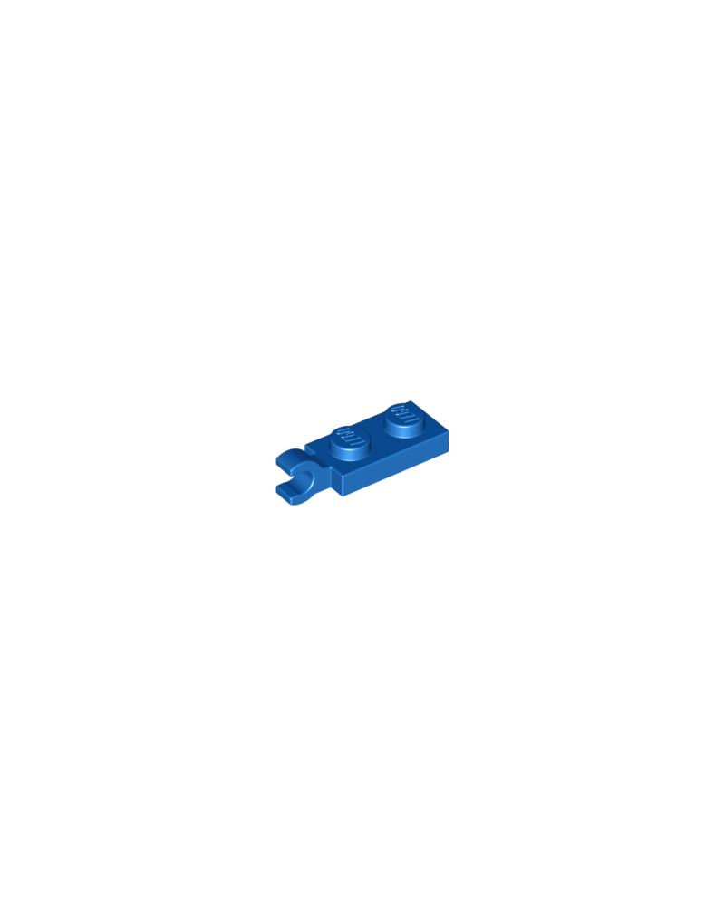 LEGO® Plaat Aangepast 1 x 2 63868 blauw