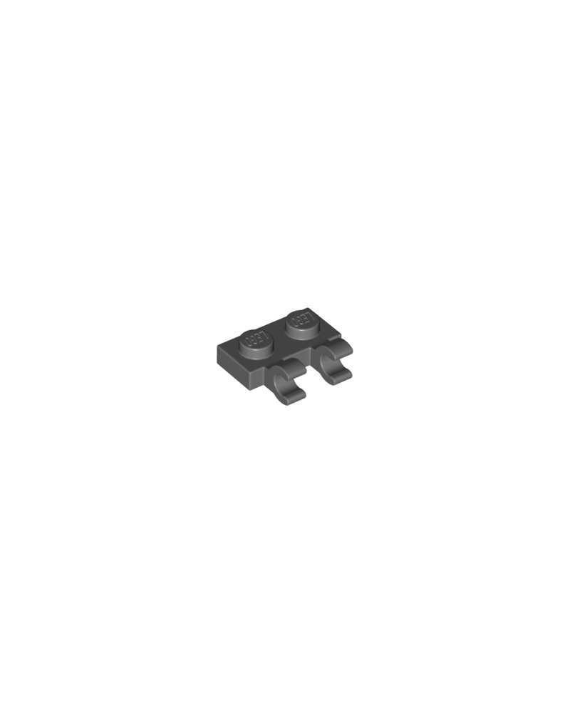 LEGO® Placa modificada 1x2 60470b gris azulado oscuro