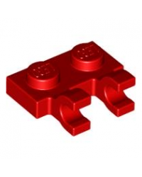 LEGO® Placa modificada 1x2 60470b rojo