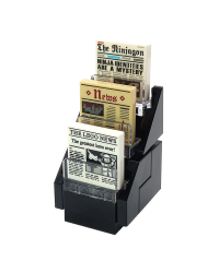 LEGO® MOC Zeitungskiosk mit Zeitungen