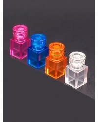 LEGO® MOC 4 Whisky- oder Schnapsflaschen in verschiedenen Farben