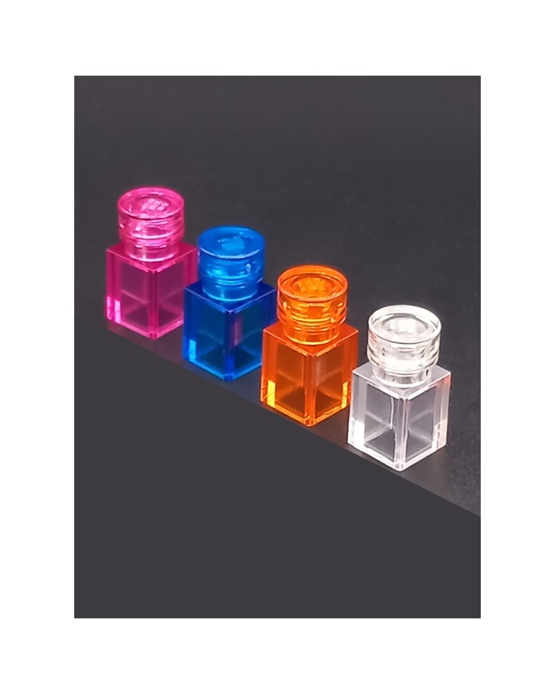 LEGO® MOC 4 whisky- of likeurflessen verschillende kleuren