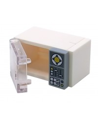 LEGO® MOC microwave oven for the LEGO® Kitchen