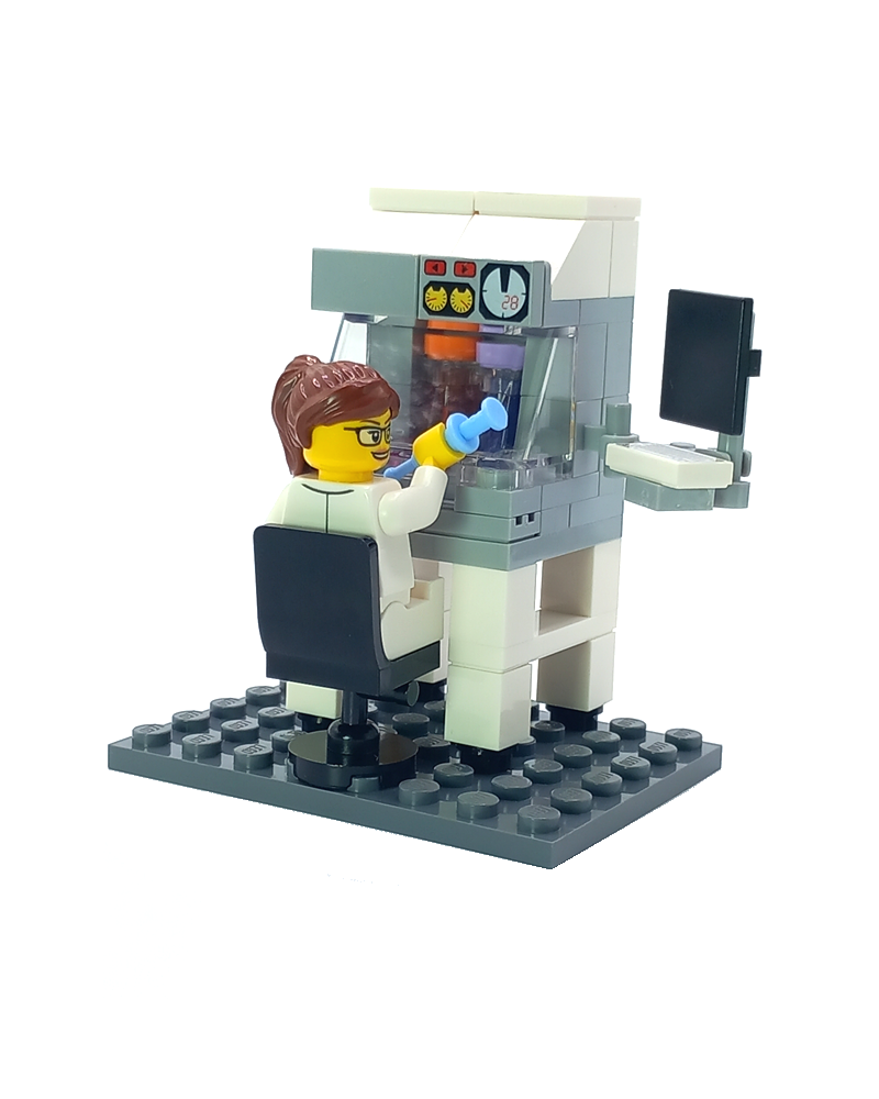 LEGO® MOC Cabina de Seguridad Microbiológica labo Thermo Fisher