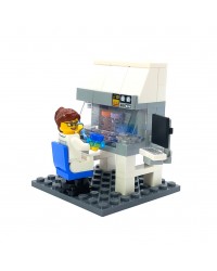 LEGO® MOC biologisch veiligheidskabinet labo