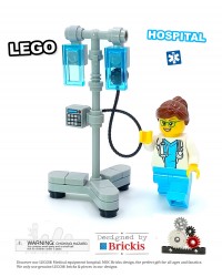 LEGO® MOC medische benodigdheden voor artsen en dierenartsen