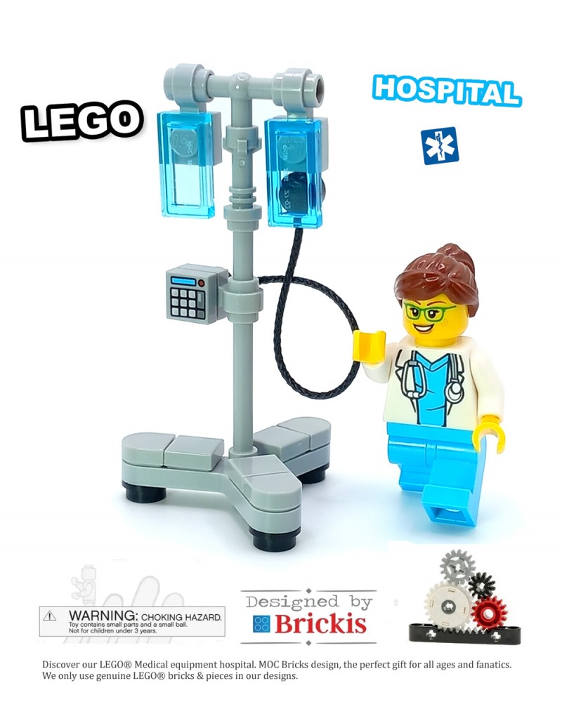 LEGO® MOC medical supplies for doctors en veterinarians