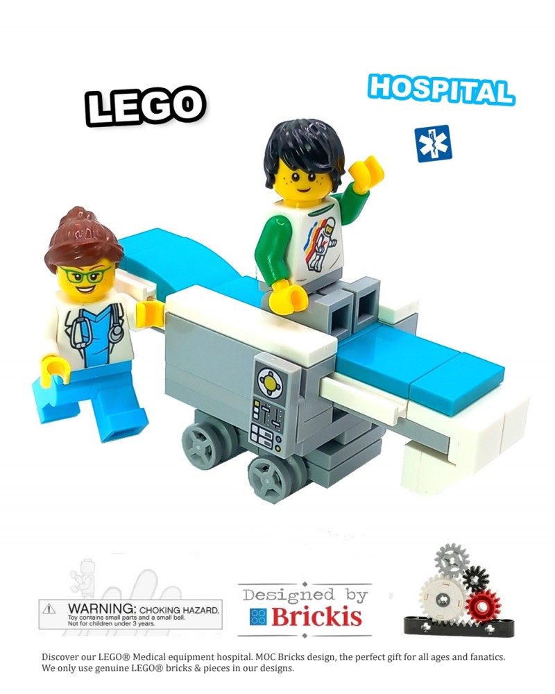 LEGO® MOC cama de quirófano - emergencia