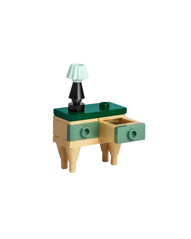 Tocador LEGO® MOC para sala de estar - tocador de maquillaje