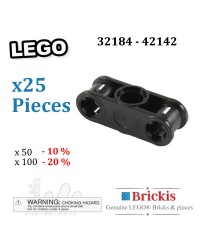 25x LEGO® Technic Axle & Pin Connector 3L Center Pin Hole 32184