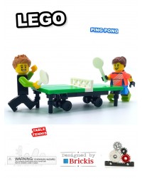LEGO® MOC deporte de ping pong - tenis de mesa