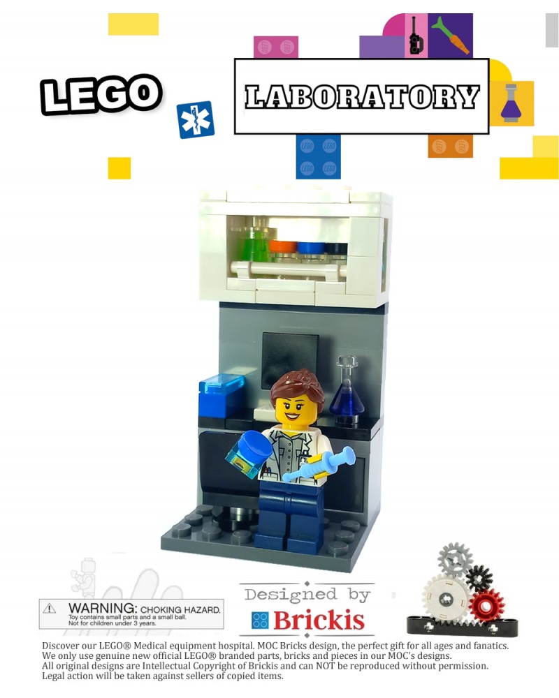 LEGO® MOC Laboratoire MIT pour la recherche scientifique