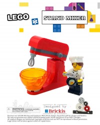 LEGO® MOC Keukenrobot mixer Mini set voor de keuken